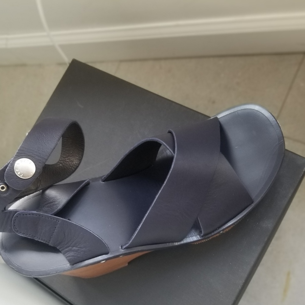 Rag and Bone Navy Hester Sandal